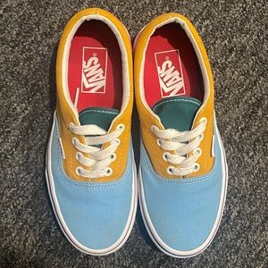 Vans Era Multi-colored Skate shoe Men 4.5 Women 6
